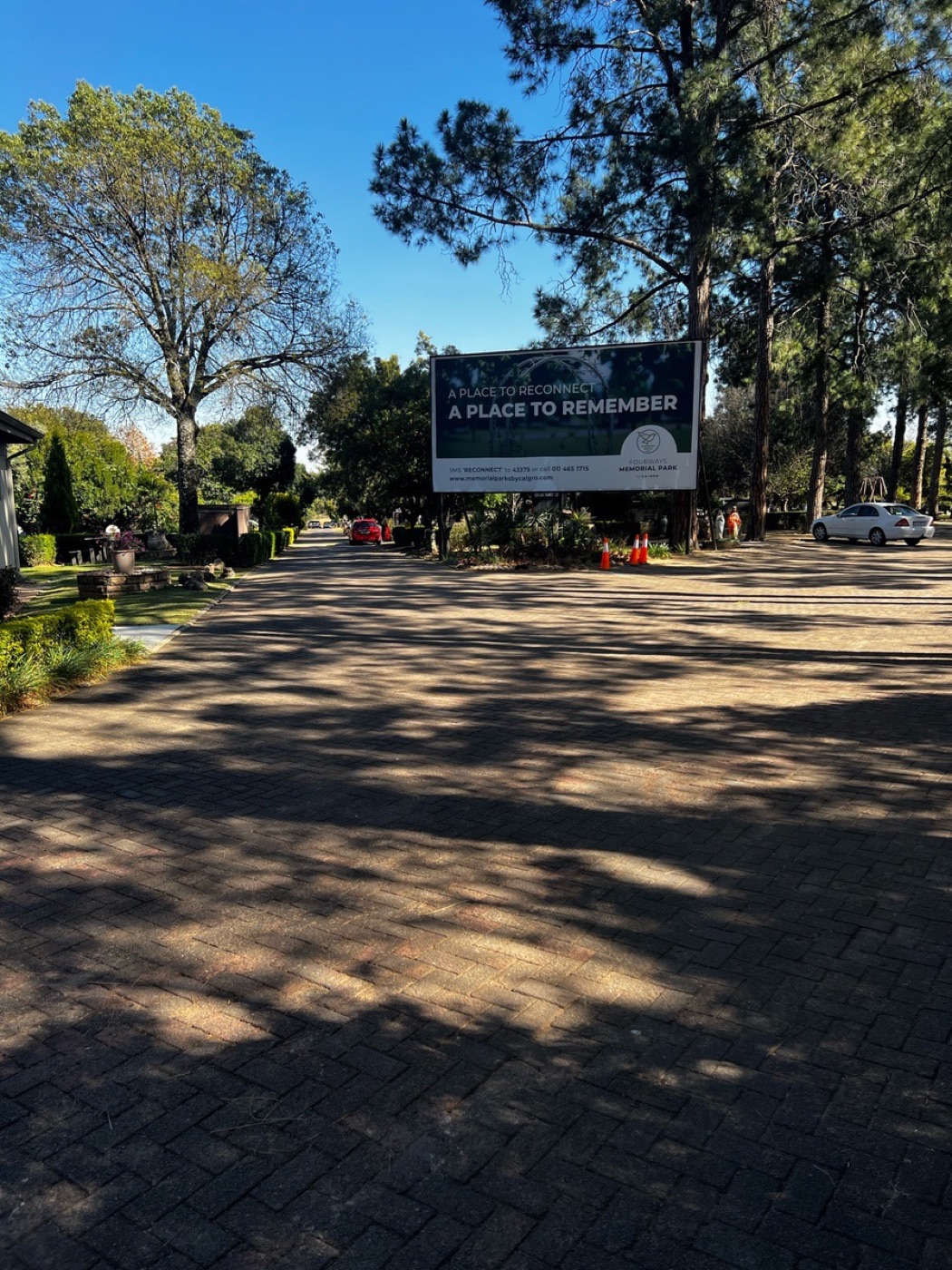 Entrance to the park
